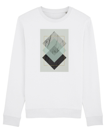 Gold Rectangle White