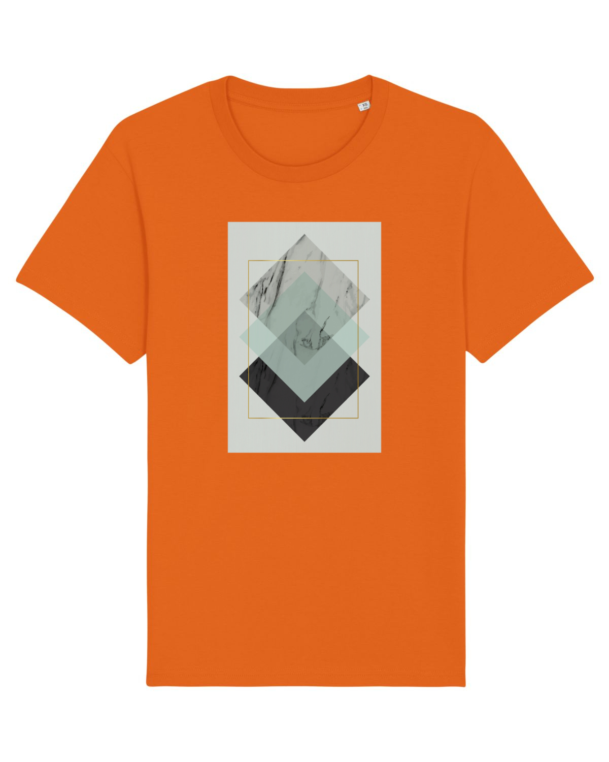 Tricou mânecă scurtă Unisex Rocker Bright Orange