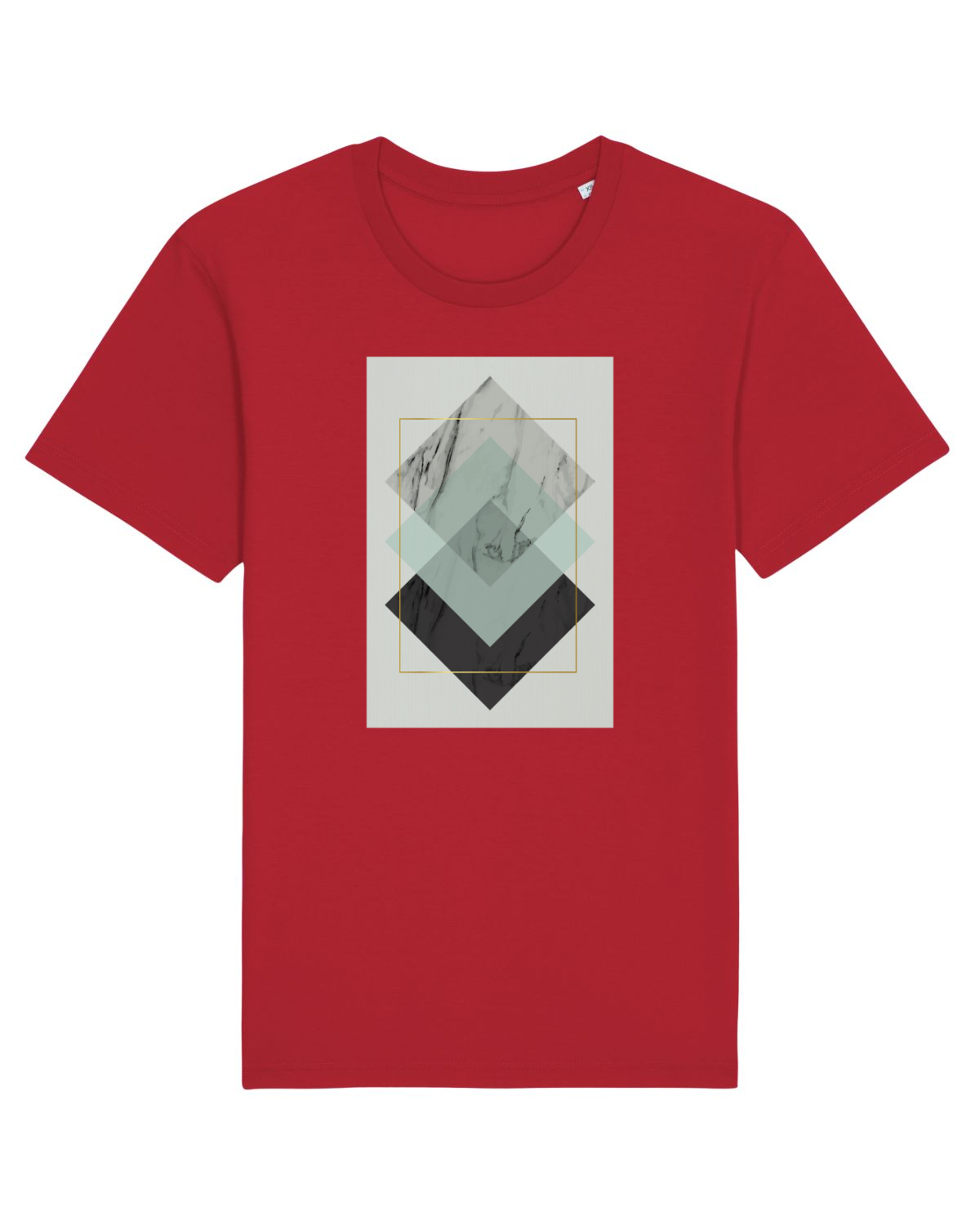 Tricou mânecă scurtă Unisex Rocker Red