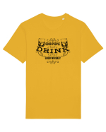Good People Drink Good Whiskey Tricou mânecă scurtă Unisex Rocker