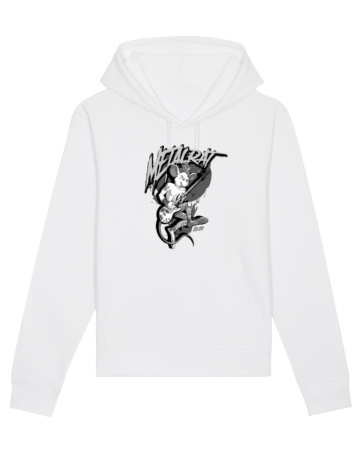 Hanorac Unisex Drummer White
