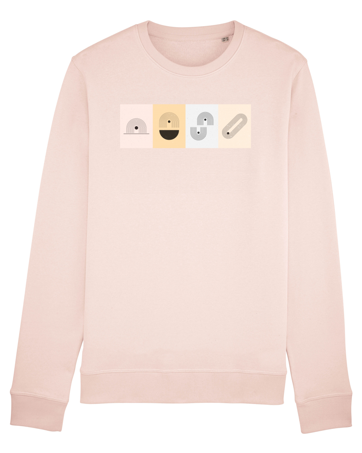 Bluză mânecă lungă Unisex Rise Candy Pink