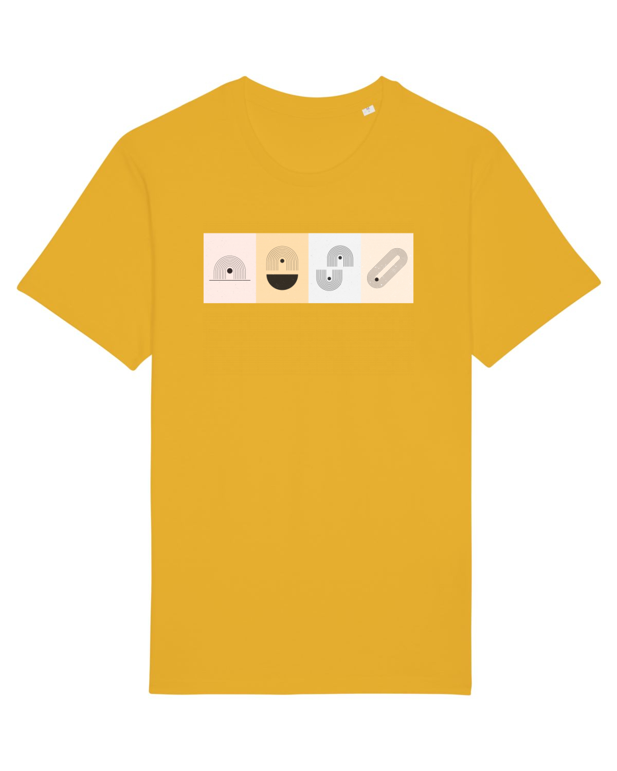 Tricou mânecă scurtă Unisex Rocker Spectra Yellow