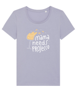 Mama Needs Prosecco Tricou mânecă scurtă guler larg fitted Damă Expresser