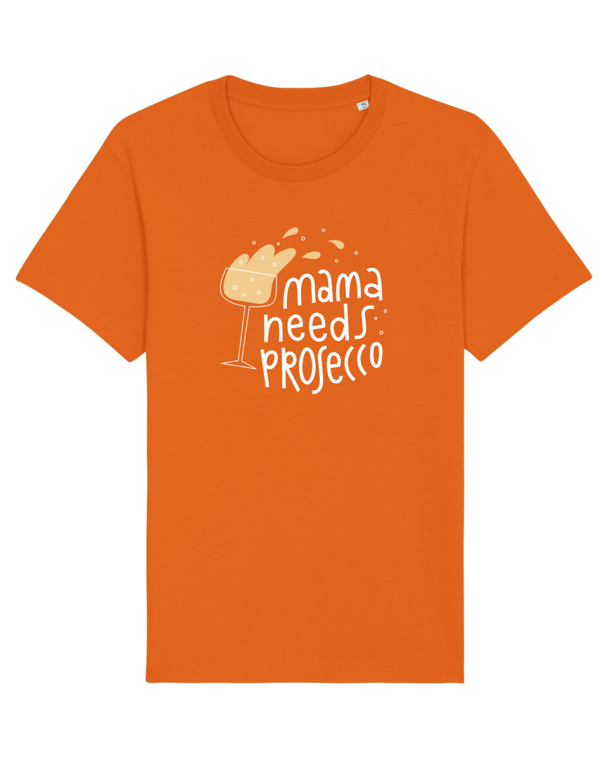 Tricou mânecă scurtă Unisex Rocker Bright Orange