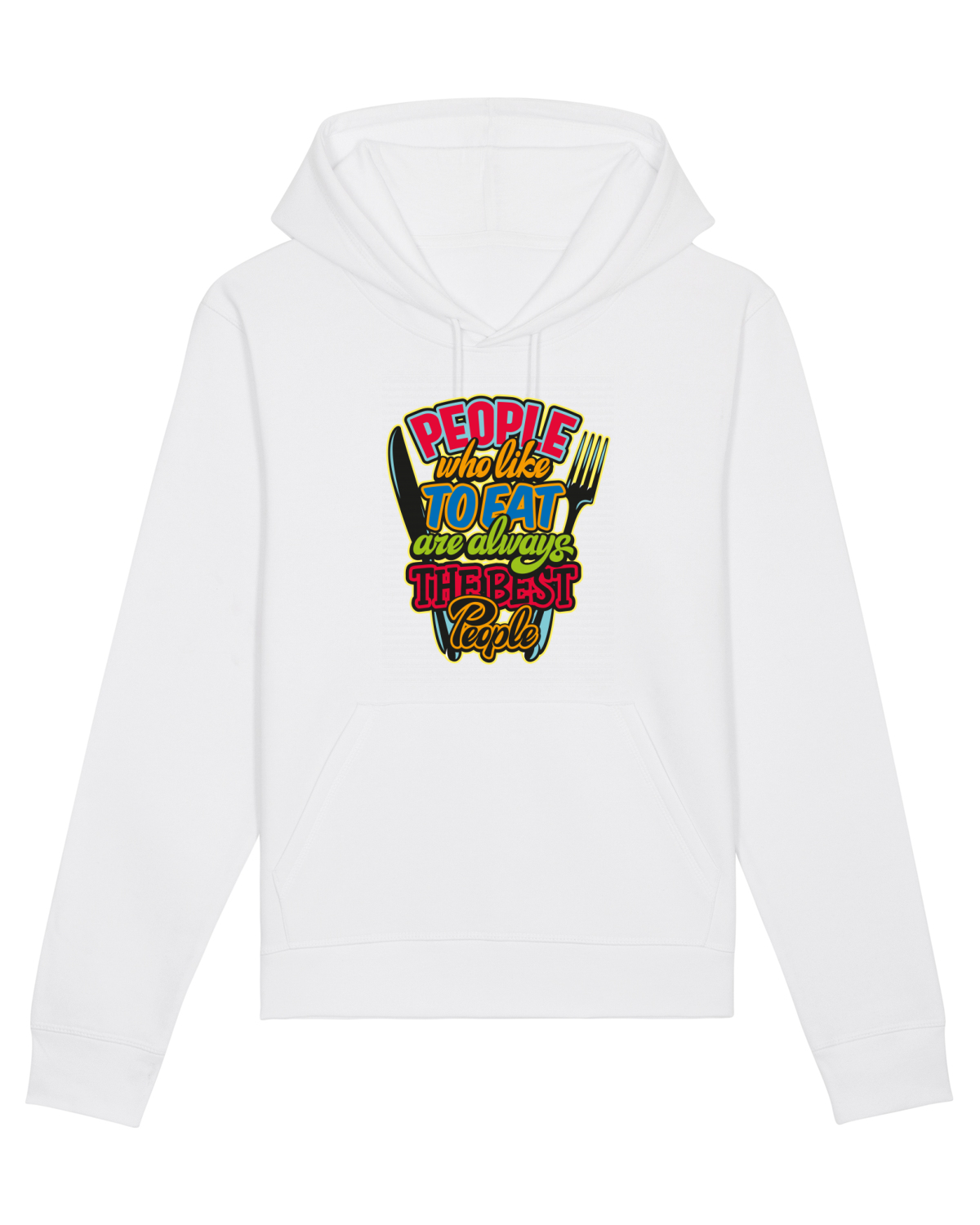 Hanorac Unisex Drummer White
