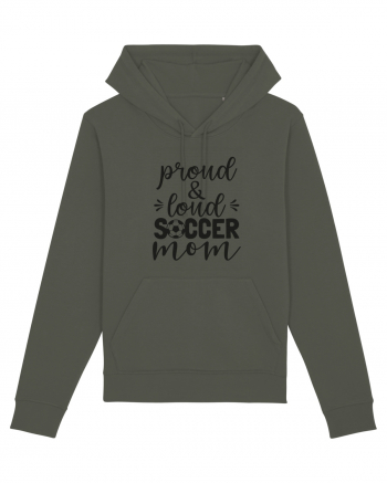 Proud And Loud Soccer Mom Khaki