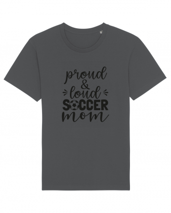 Proud And Loud Soccer Mom Anthracite