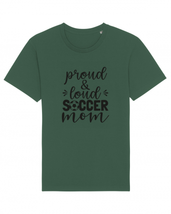 Proud And Loud Soccer Mom Bottle Green