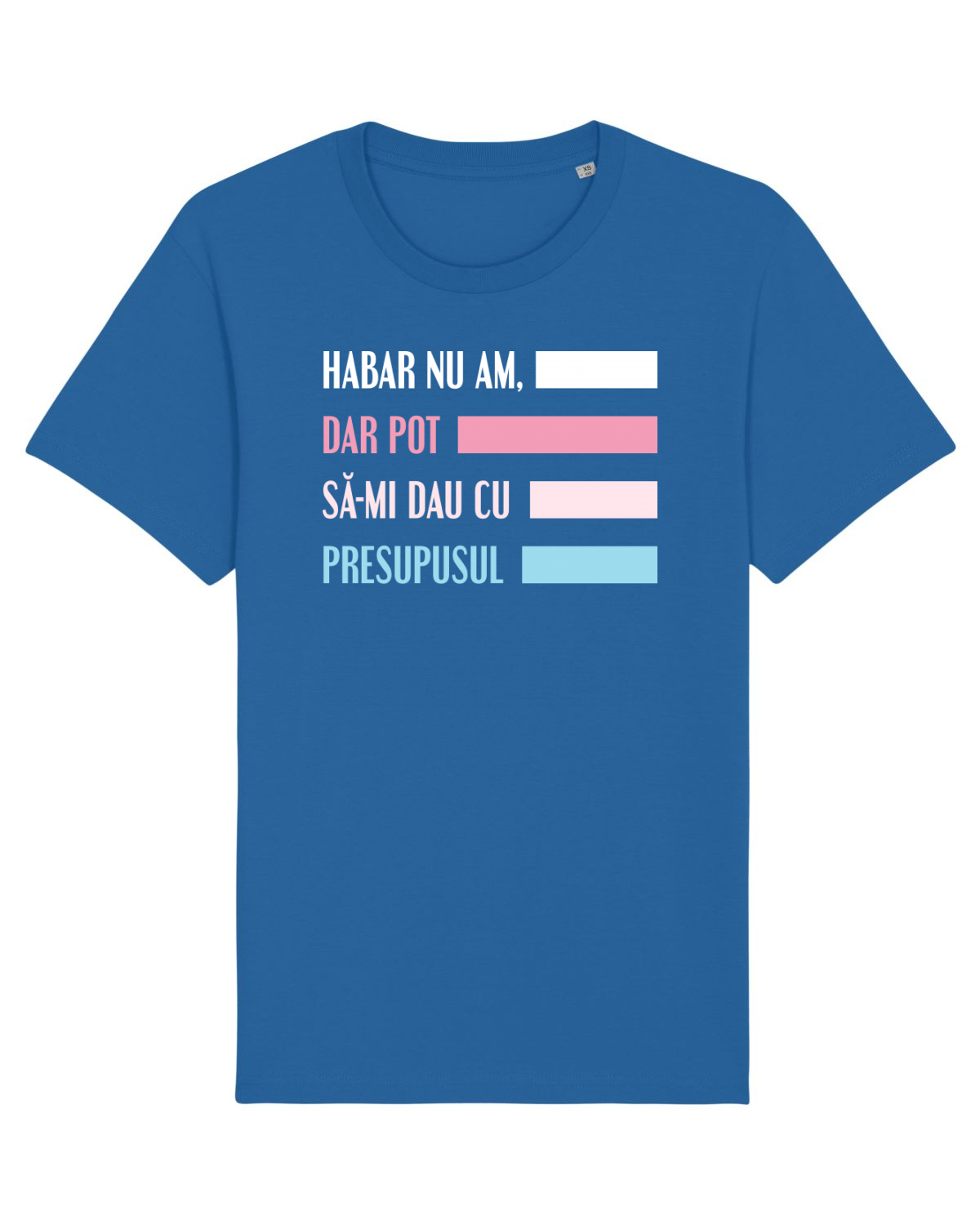 Tricou mânecă scurtă Unisex Rocker Royal Blue