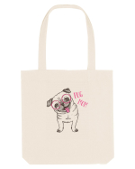 Pug Mom  Sacoșă textilă