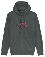 Pug Mom  Hanorac cu fermoar Unisex Connector