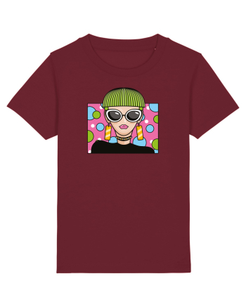 Punk Zone Burgundy