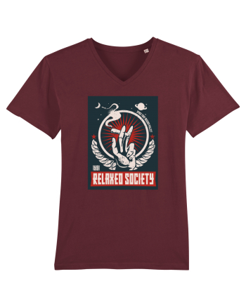 Relaxed Society Burgundy