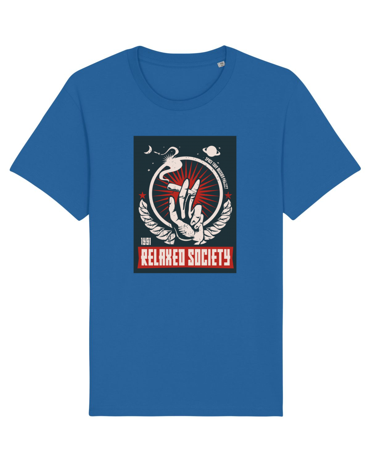Tricou mânecă scurtă Unisex Rocker Royal Blue