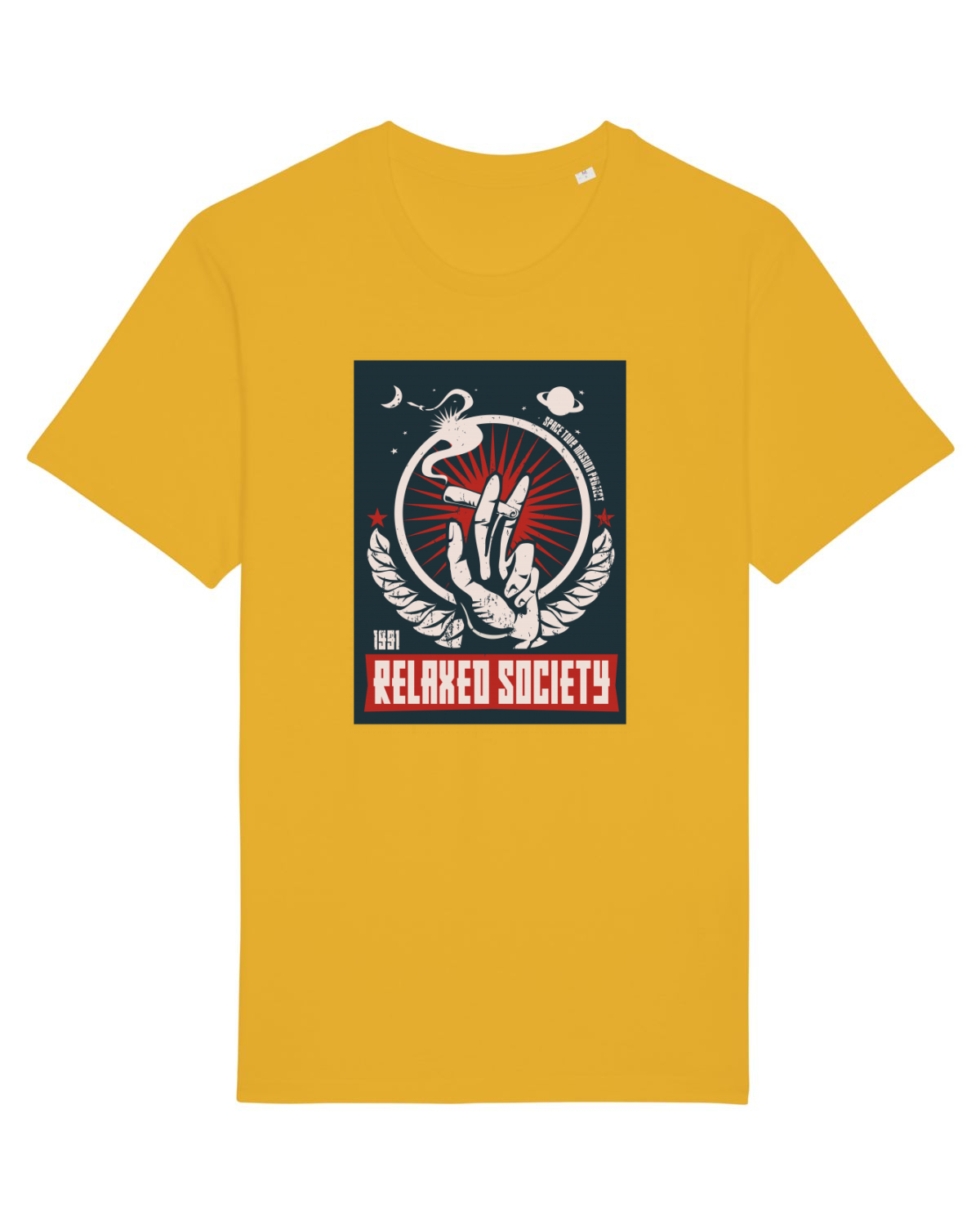 Tricou mânecă scurtă Unisex Rocker Spectra Yellow