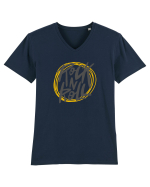 Rock N Roll Tricou mânecă scurtă guler V Bărbat Presenter