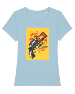 Soot Me With Something Good Tricou mânecă scurtă guler larg fitted Damă Expresser