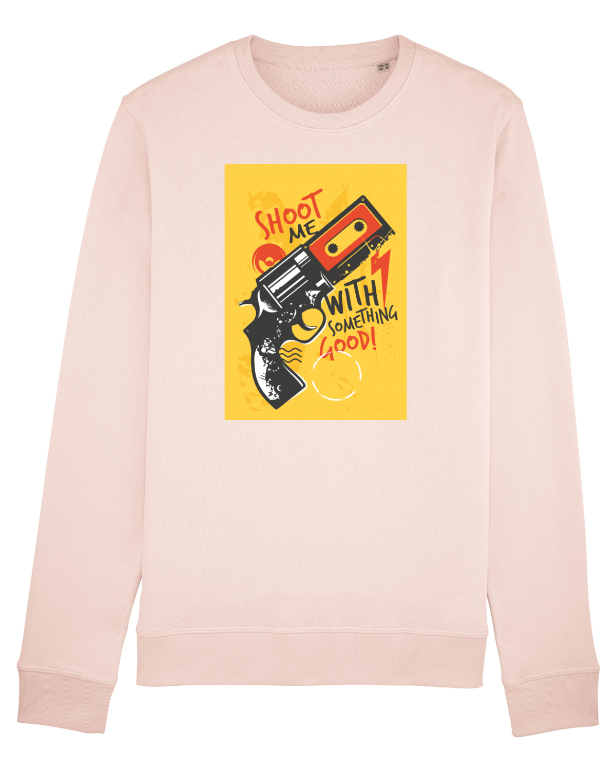 Bluză mânecă lungă Unisex Rise Candy Pink