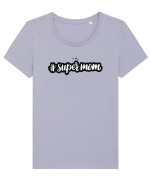 #supermom Tricou mânecă scurtă guler larg fitted Damă Expresser