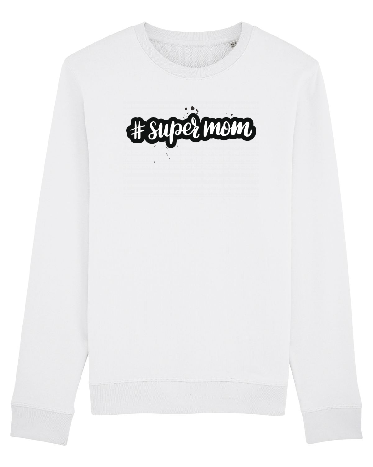 Bluză mânecă lungă Unisex Rise White