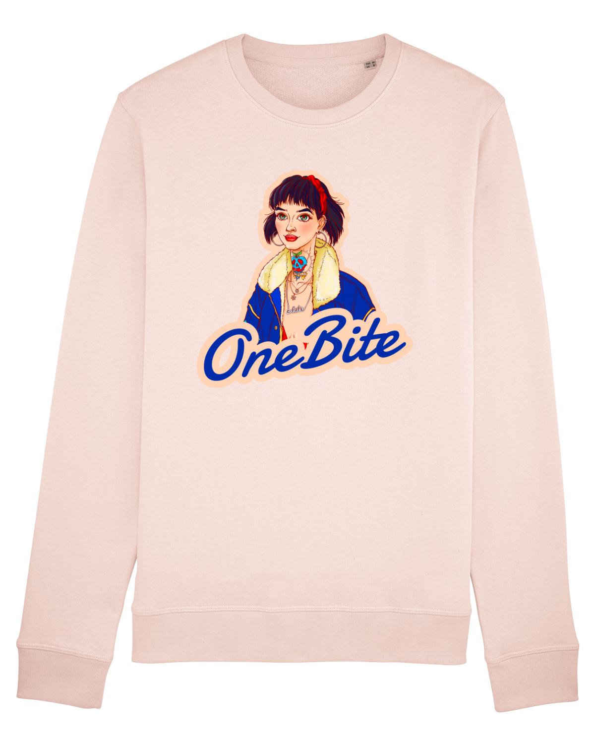 Bluză mânecă lungă Unisex Rise Candy Pink