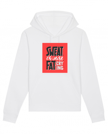 Sweat Is Just Fat Criyng White