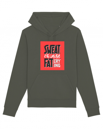 Sweat Is Just Fat Criyng Khaki