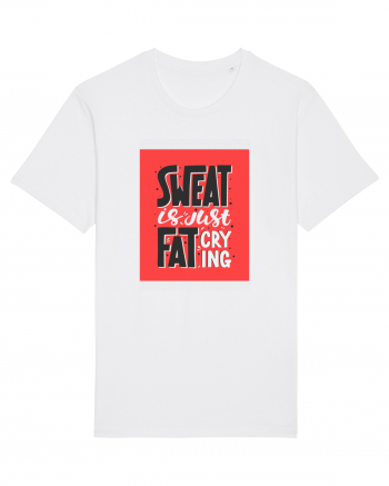 Sweat Is Just Fat Criyng White