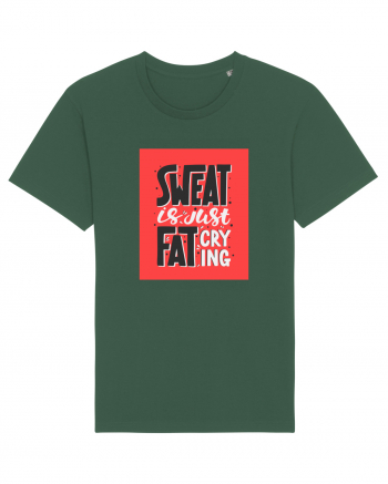 Sweat Is Just Fat Criyng Bottle Green