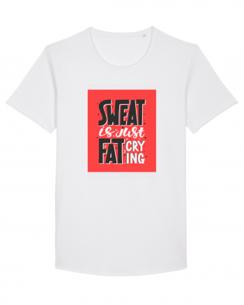 Sweat Is Just Fat Criyng White