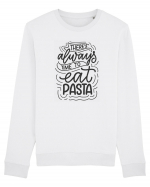 There's Always Time To Eat Pasta Bluză mânecă lungă Unisex Rise