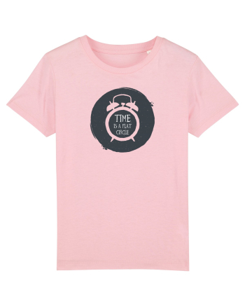 Time Is A Flat Circle Cotton Pink