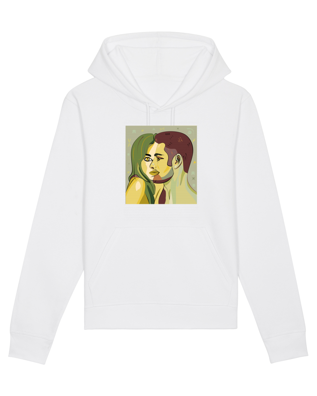 Hanorac Unisex Drummer White