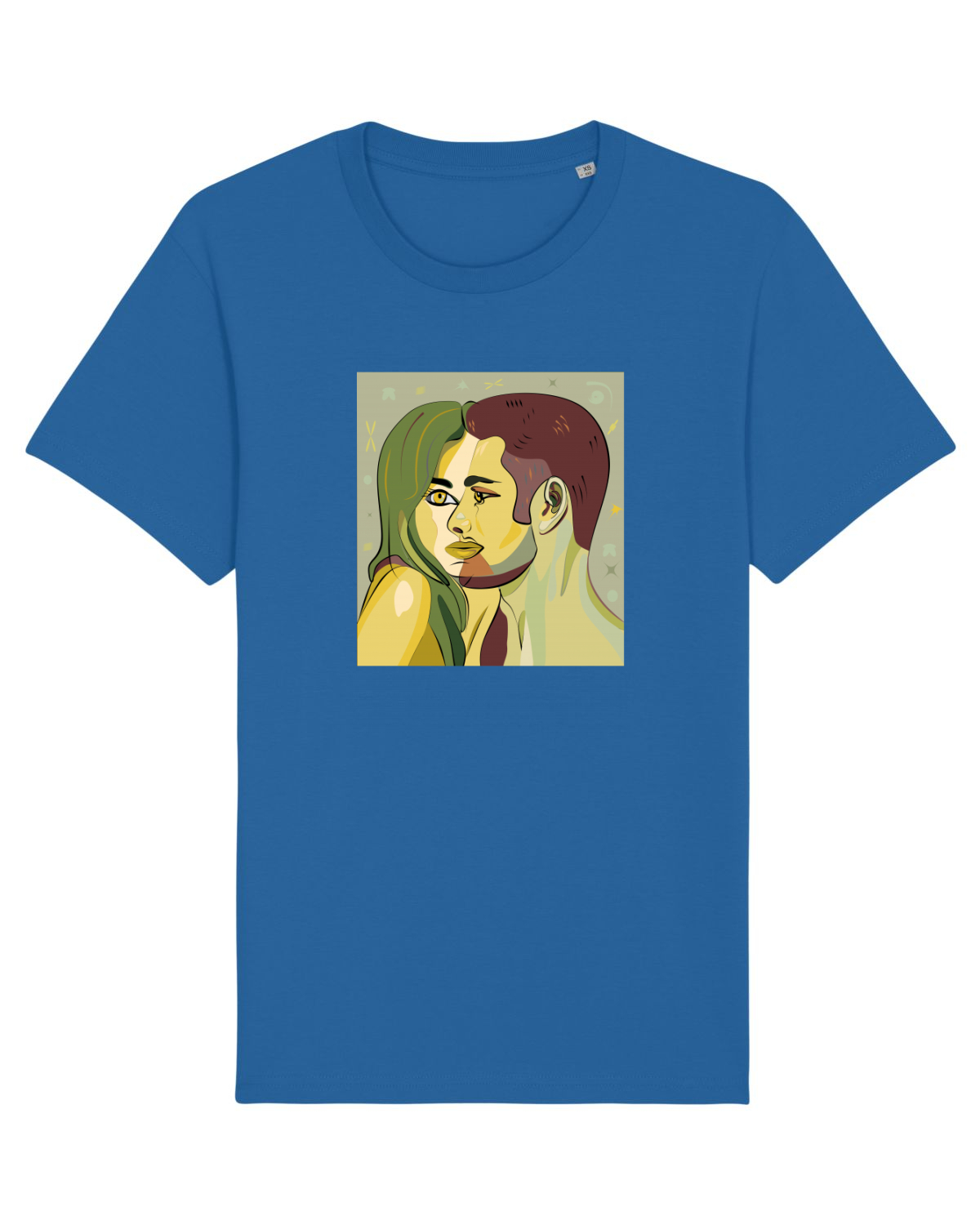Tricou mânecă scurtă Unisex Rocker Royal Blue