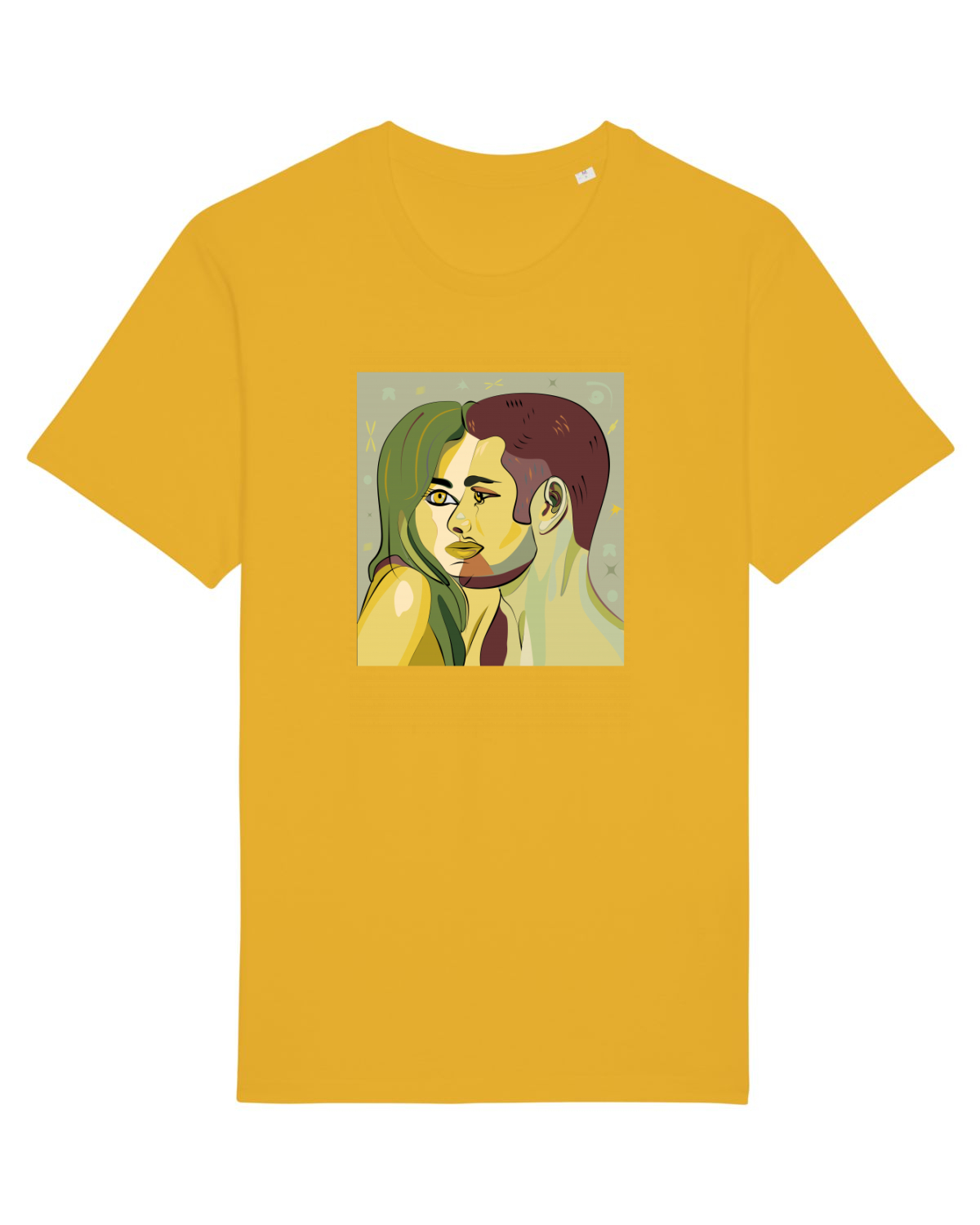 Tricou mânecă scurtă Unisex Rocker Spectra Yellow