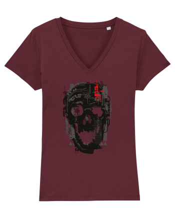 We Are Robots Burgundy