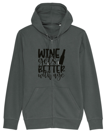Wine Gets Better With Age Anthracite