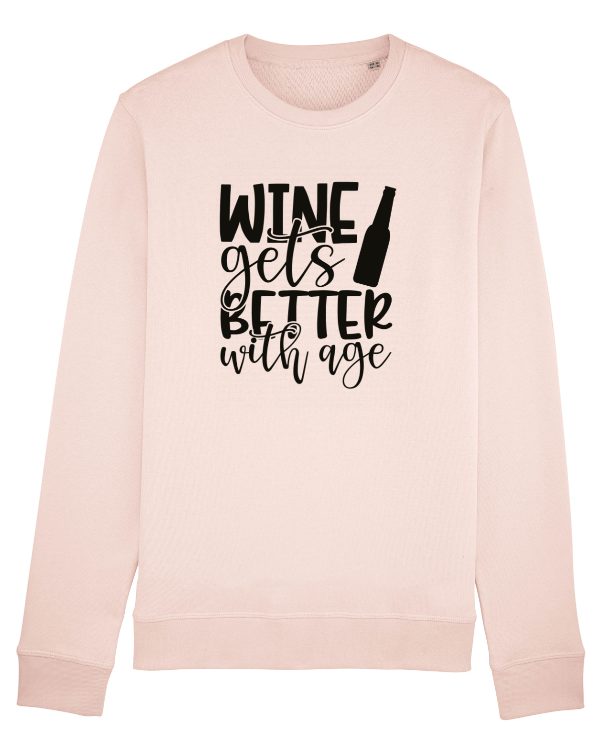 Bluză mânecă lungă Unisex Rise Candy Pink