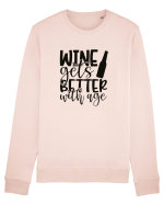 Wine Gets Better With Age Bluză mânecă lungă Unisex Rise