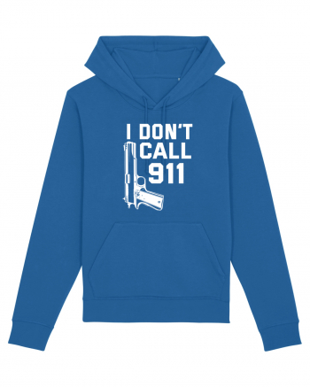 I Don't Call 911 Royal Blue