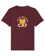 I Get My Yoga Moves From My Cat Tricou mânecă scurtă Unisex Rocker