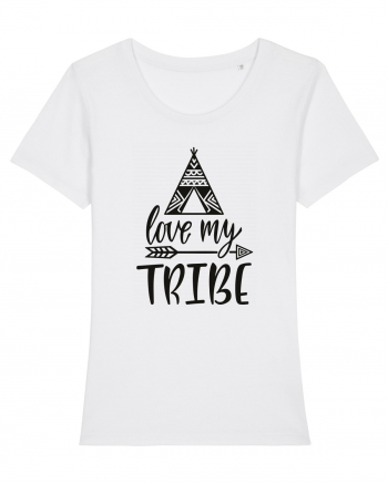 Love My Tribe White