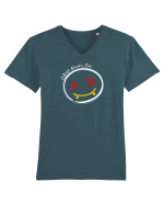 Skate Never Die Tricou mânecă scurtă guler V Bărbat Presenter