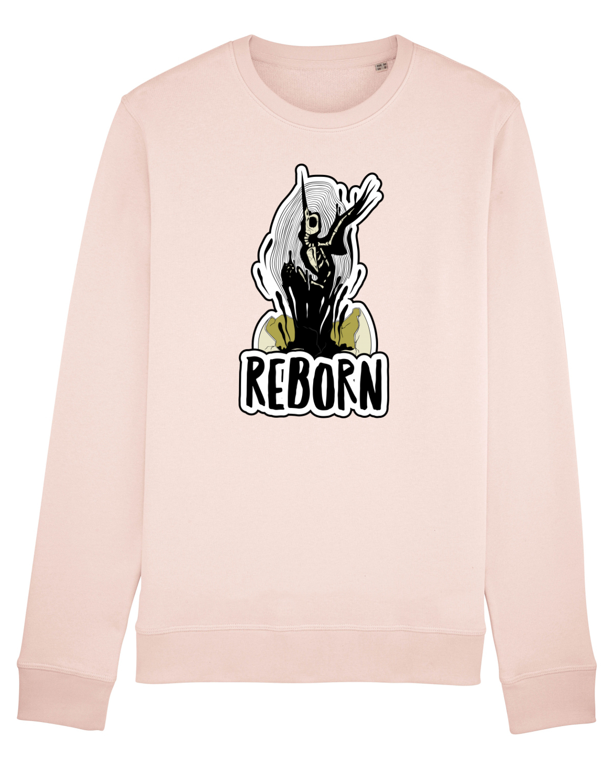 Bluză mânecă lungă Unisex Rise Candy Pink