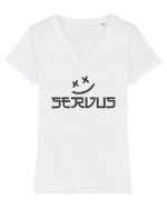 servus! Tricou mânecă scurtă guler V Damă Evoker