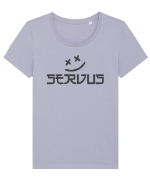 servus! Tricou mânecă scurtă guler larg fitted Damă Expresser