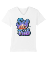 Sef de trib Tricou mânecă scurtă guler V Bărbat Presenter