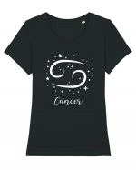 Cancer Rac Tricou mânecă scurtă guler larg fitted Damă Expresser