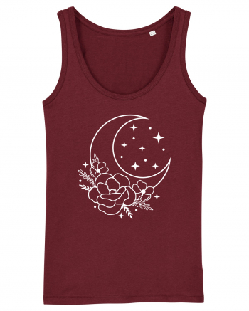 Celestial Flower Burgundy